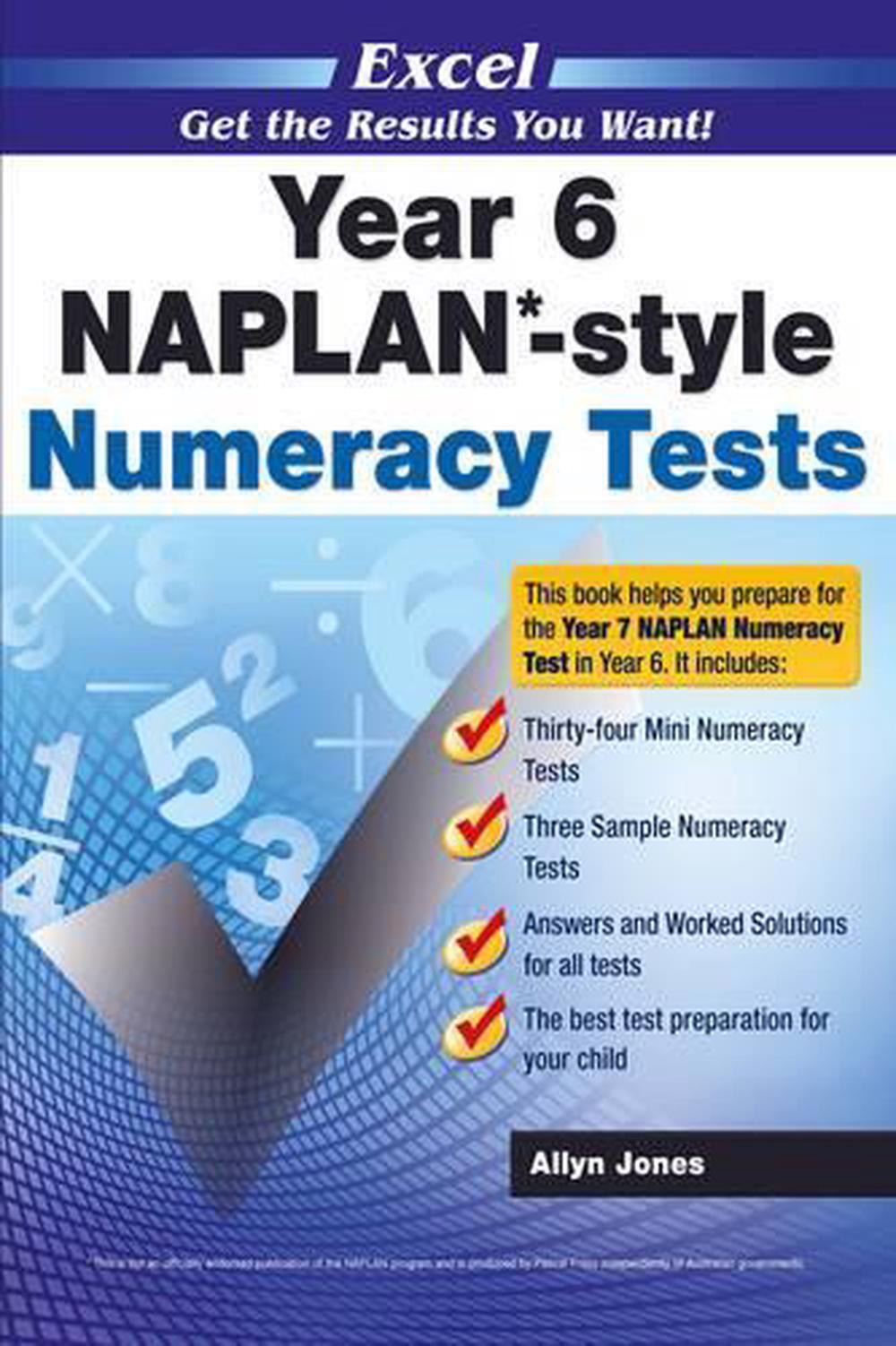 Naplan* Style Numeracy TST Yr 6, 9781741254167