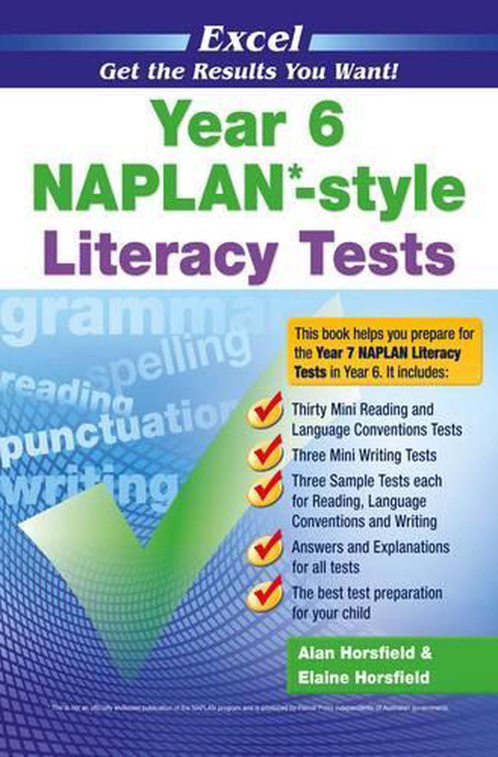 Naplan* Style Literacy TST Yr 6, 9781741254181