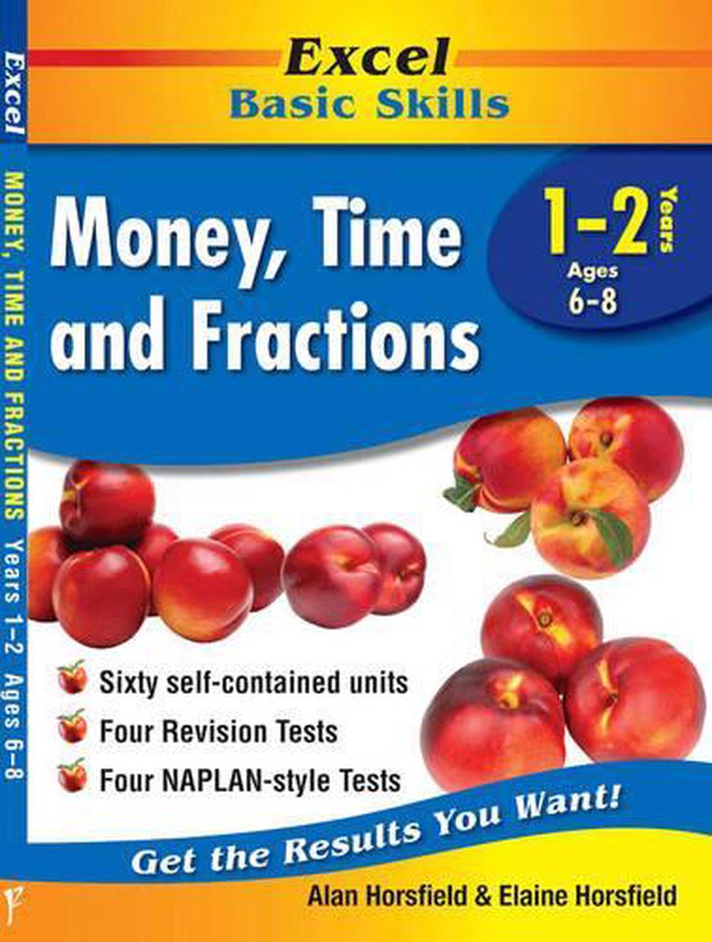 Money, Time and Fractions Years 1-2, 9781741255881