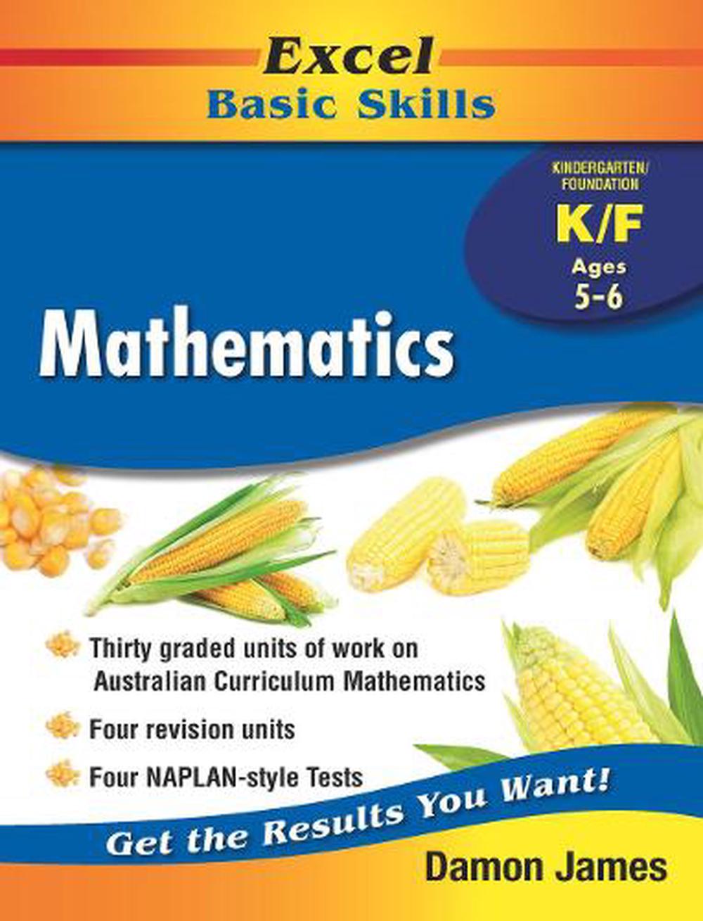 Excel Basic Skills - Mathematics Kindergarten/Foundation, 9781741256154