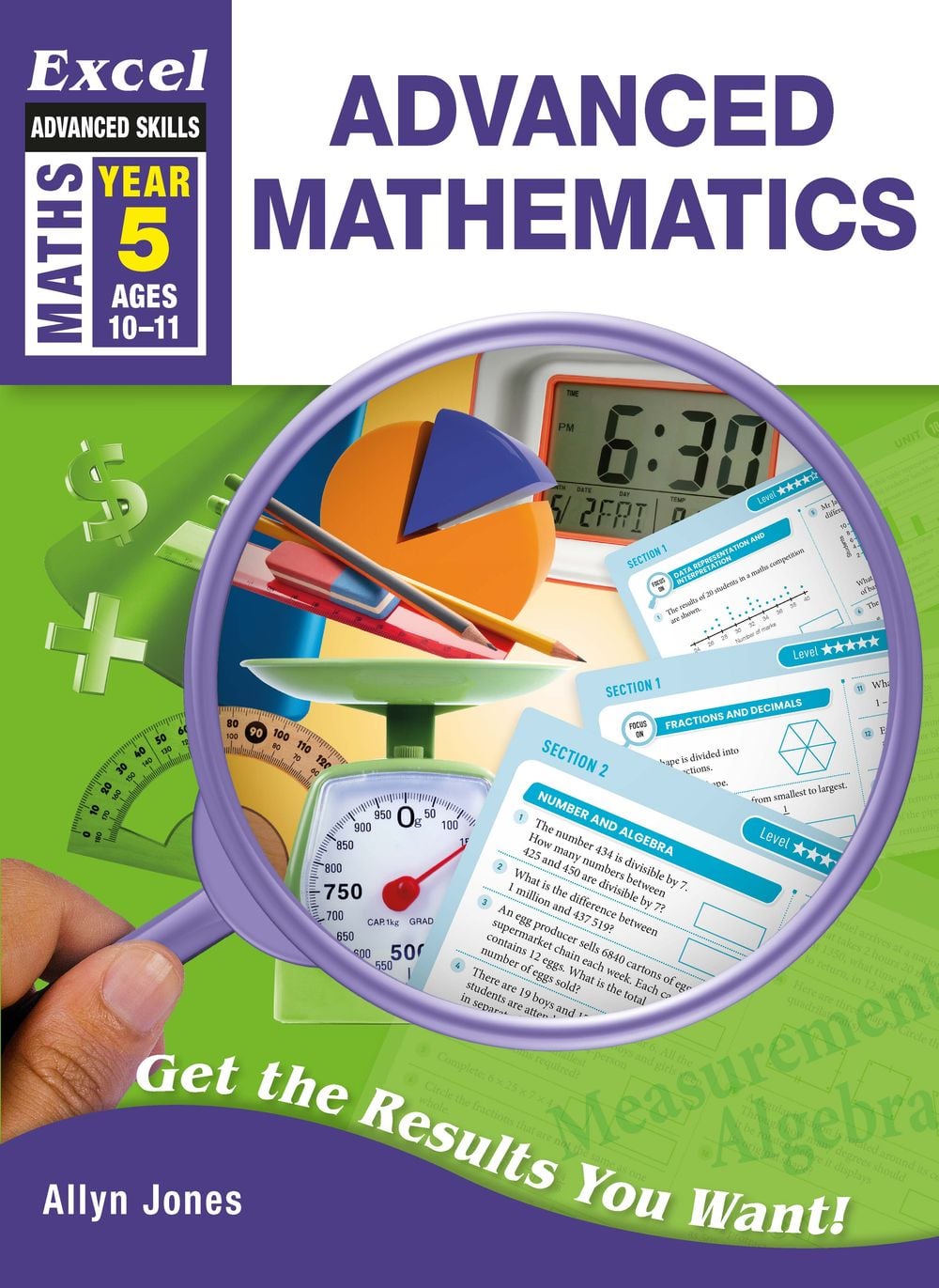 Excel Advanced Skills Workbooks: Advanced Mathematics Year 5 by Allyn Jones - ISBN: 9781741256581