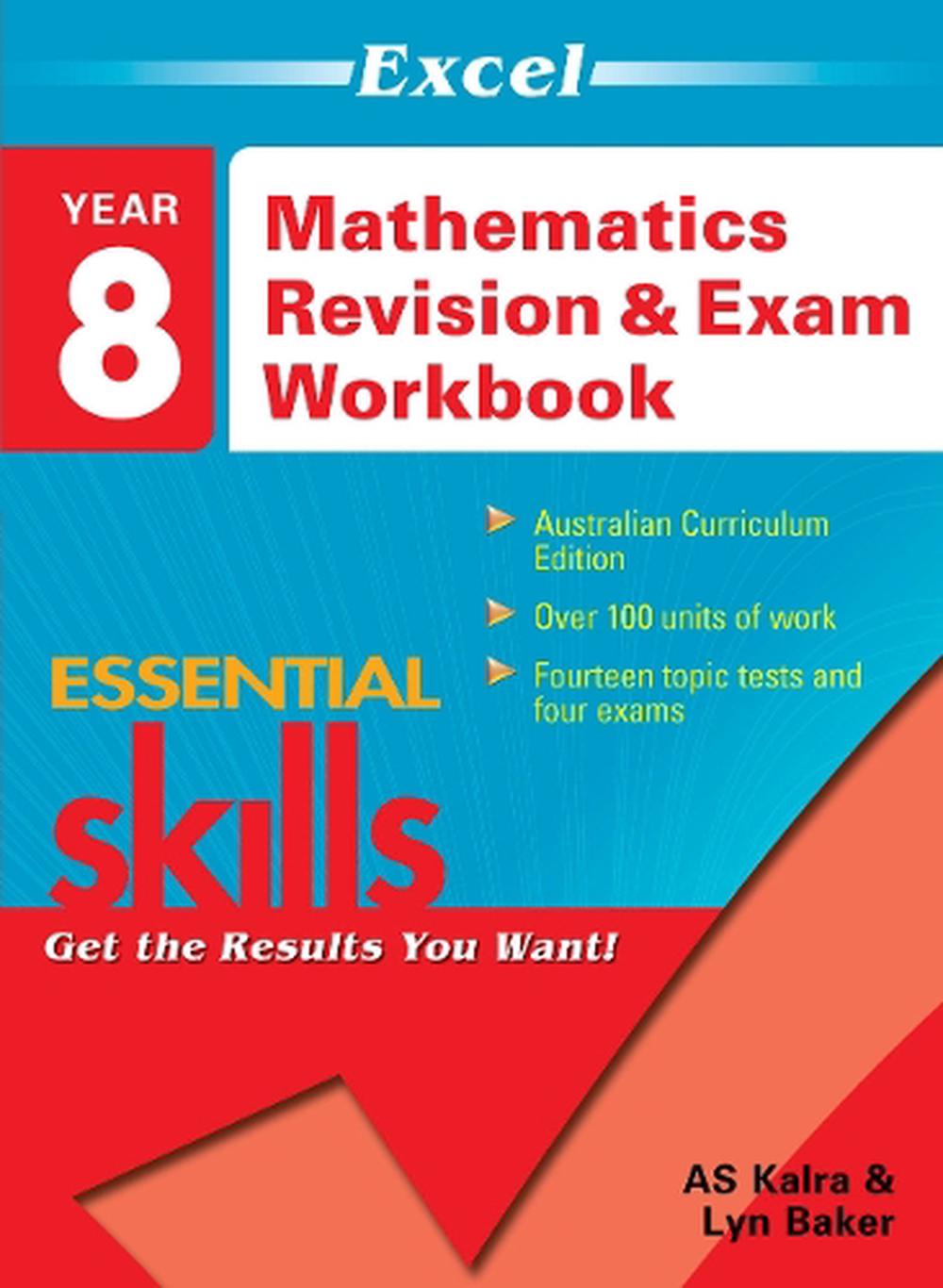 Excel Essential Skills - Mathematics Revision & Exam Workbook Year 8, 9781741257632