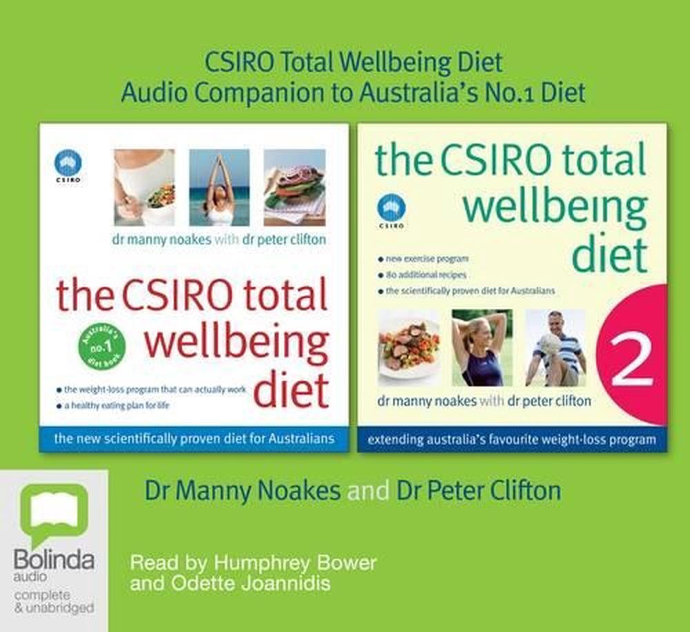 The CSIRO Total Wellbeing Diet by Dr Manny Noakes, CD, 9781741635850