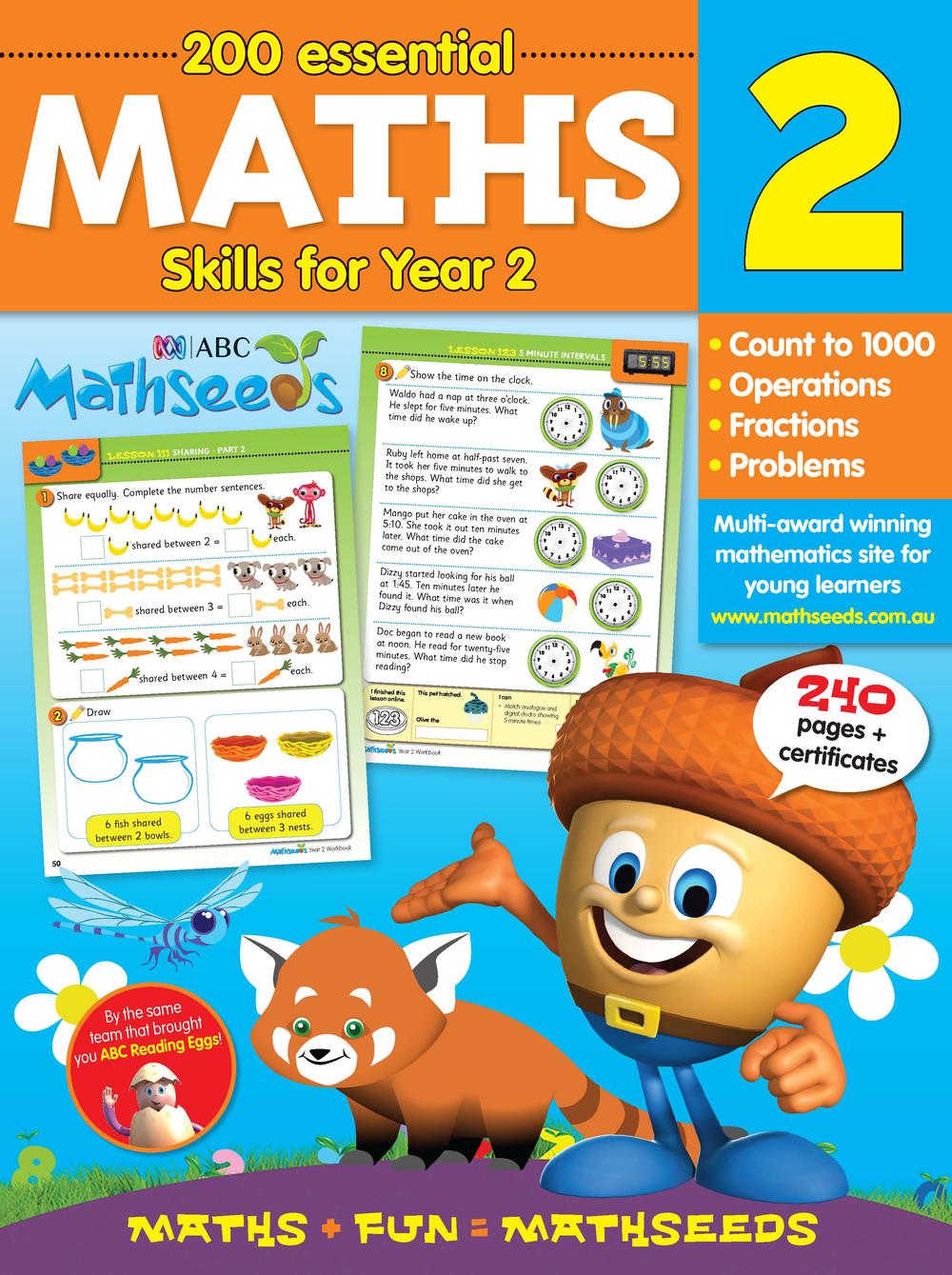 ABC Mathseeds Year 2 Workbook, 9781742155135