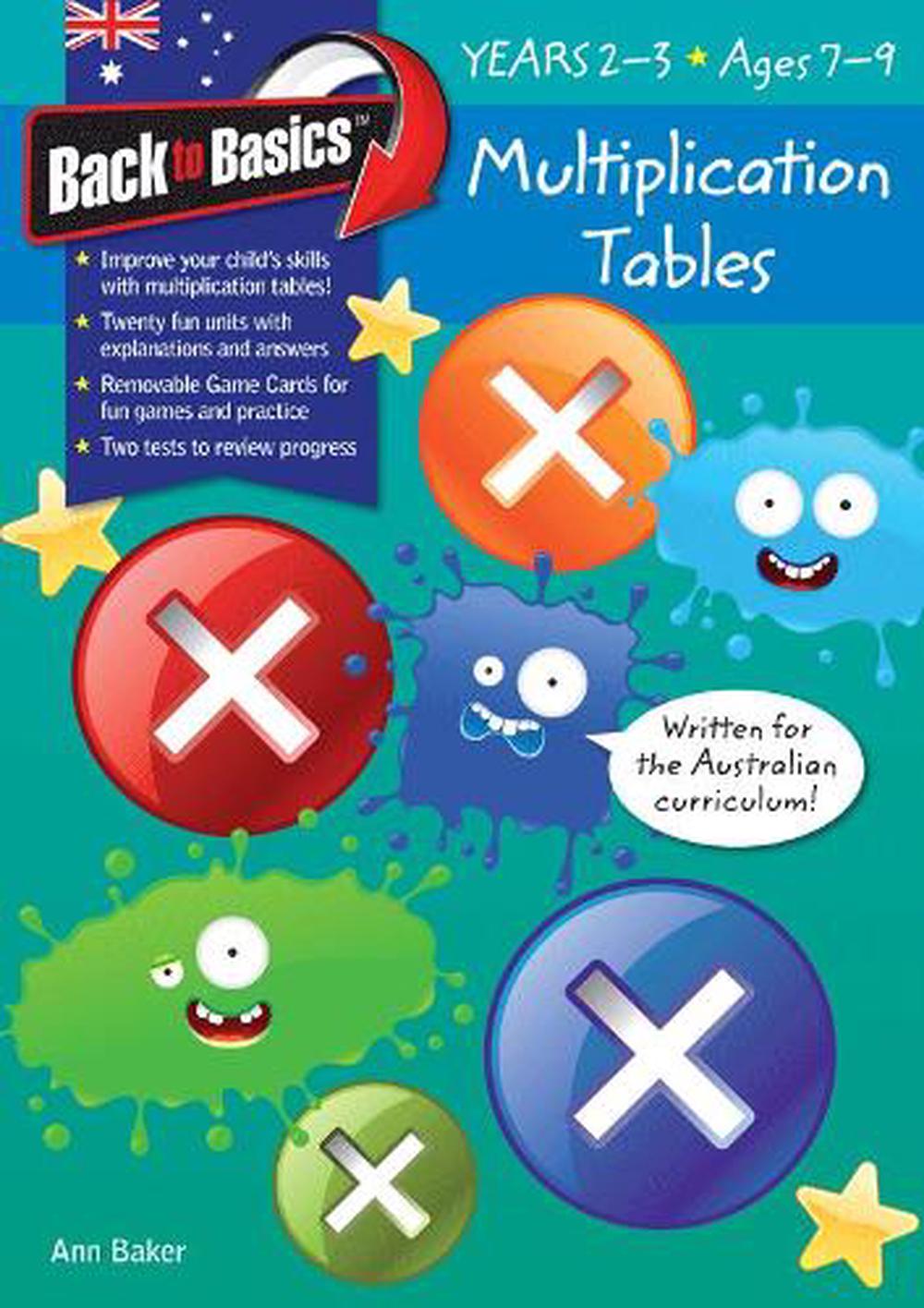 Bk Basics Multiplication 2 - 3, 9781742159348