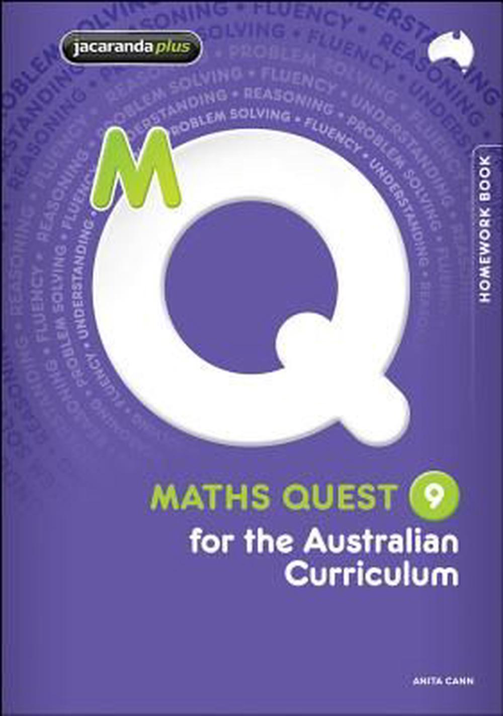 Maths Quest 9 for the Australian Curriculum Homework Book by Tba
