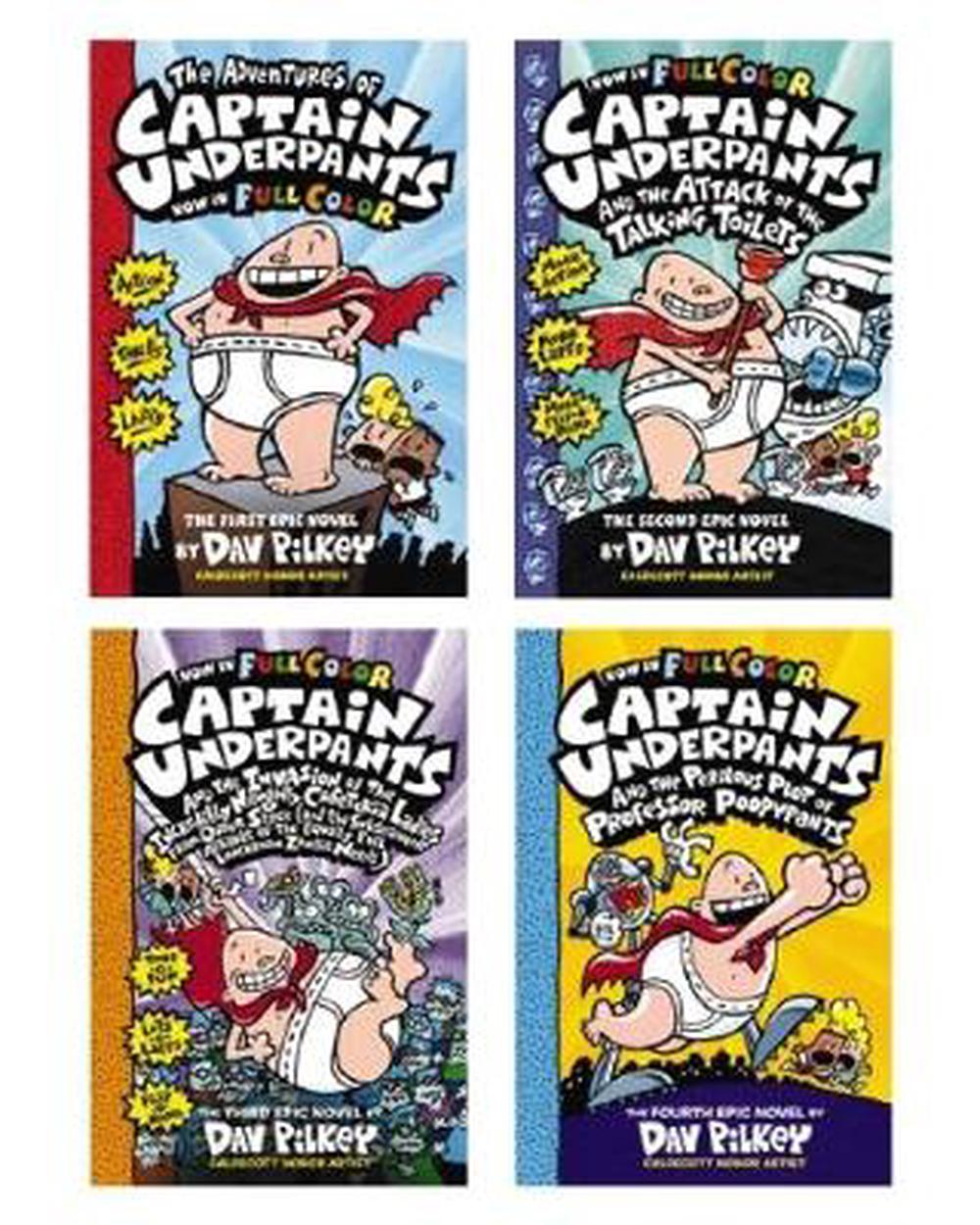 captain underpants first book