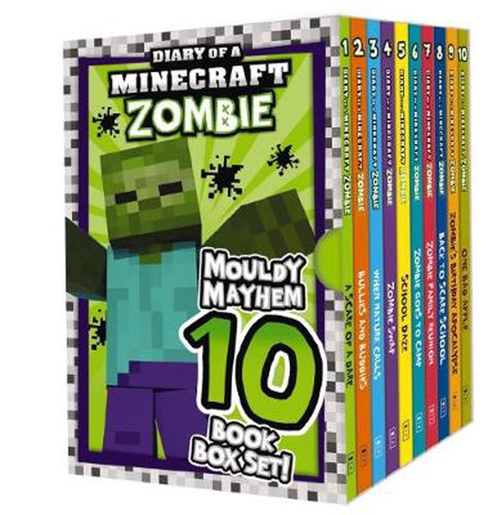 Diary of a Minecraft Zombie Mouldy Mayhem 10 Book Box Set by Zombie