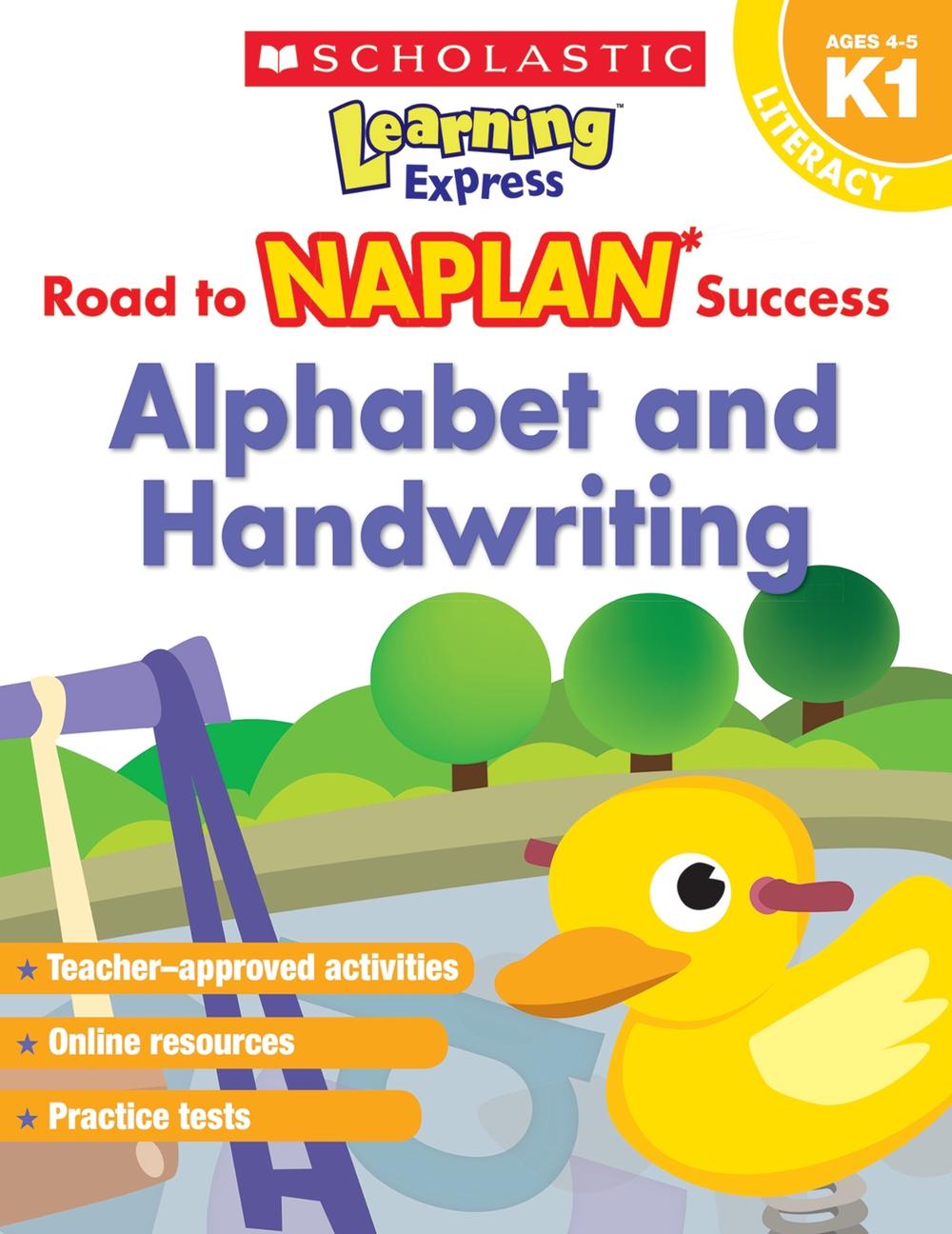Alphabet & Handwriting K1 (Learning Express: NAPLAN), 9781742769929