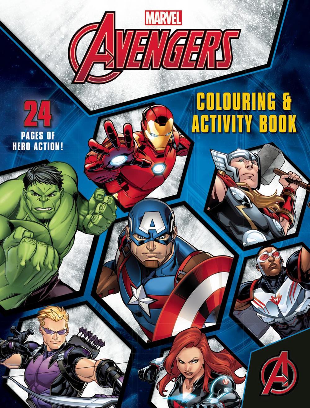 Mighty Avengers: Colouring and Activity Book, 9781742832876