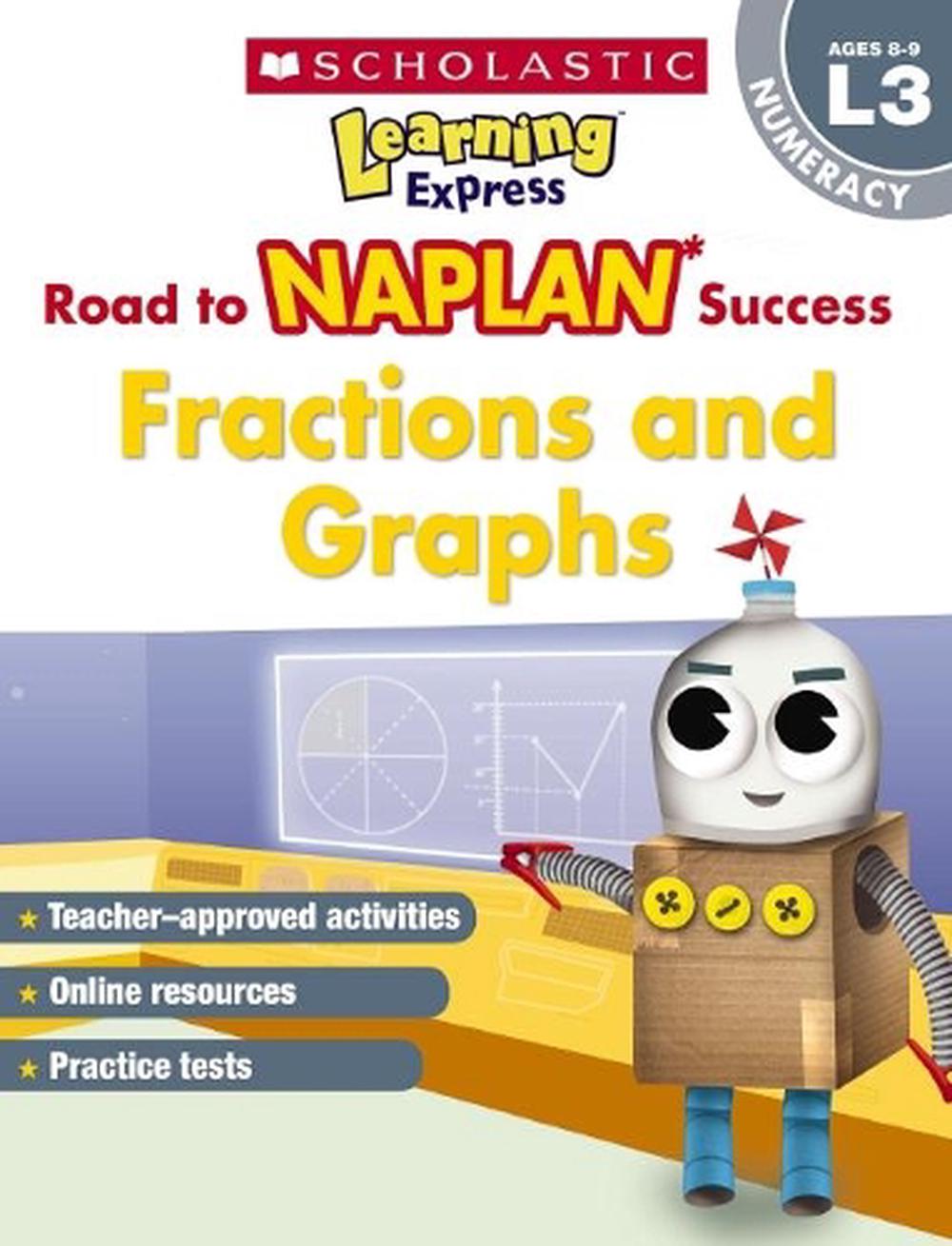 Learning Express NAPLAN: Fractions and Graphs NAPLAN L3, 9781742992174