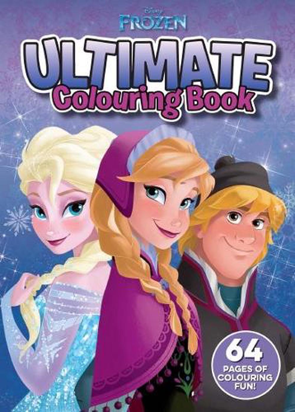 Frozen Ultimate Colouring Book (Disney) by Rebecca Elliott, Paperback