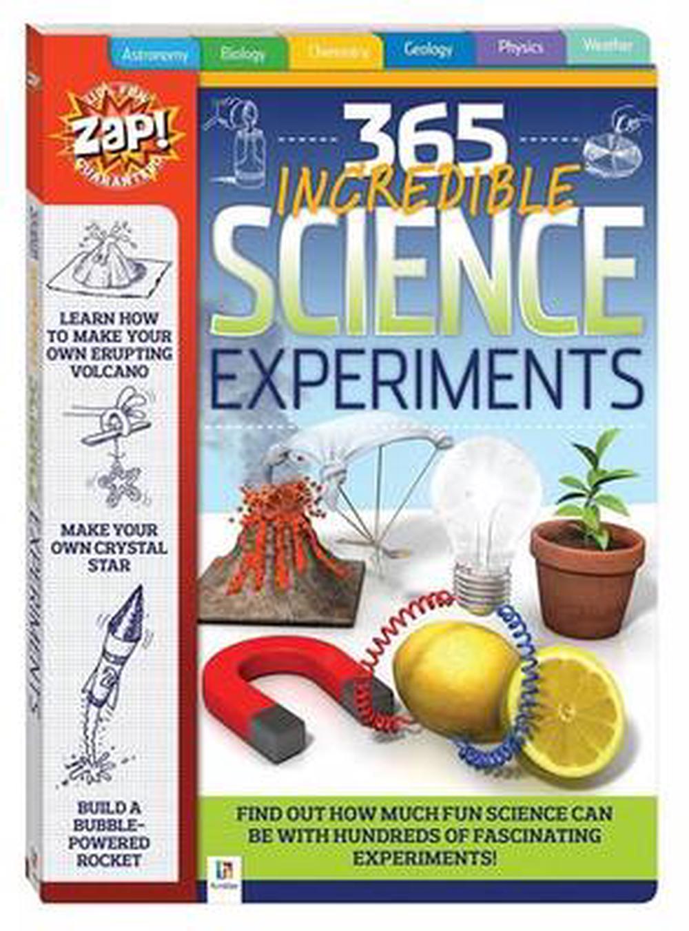 Zap! 365 Incredible Science Experiments, Spiral, 9781743634585 | Buy ...