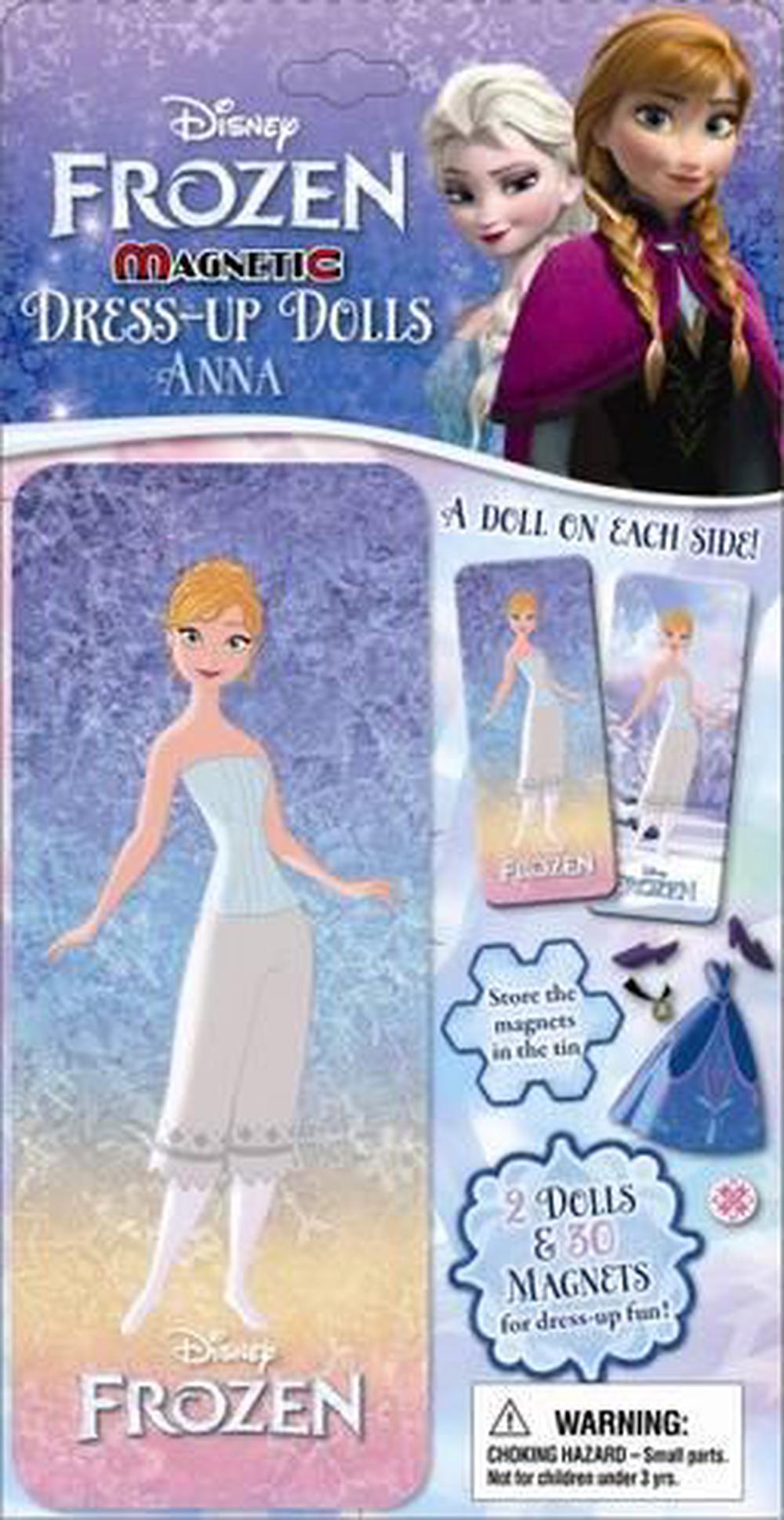 elsa and anna magnetic dress up