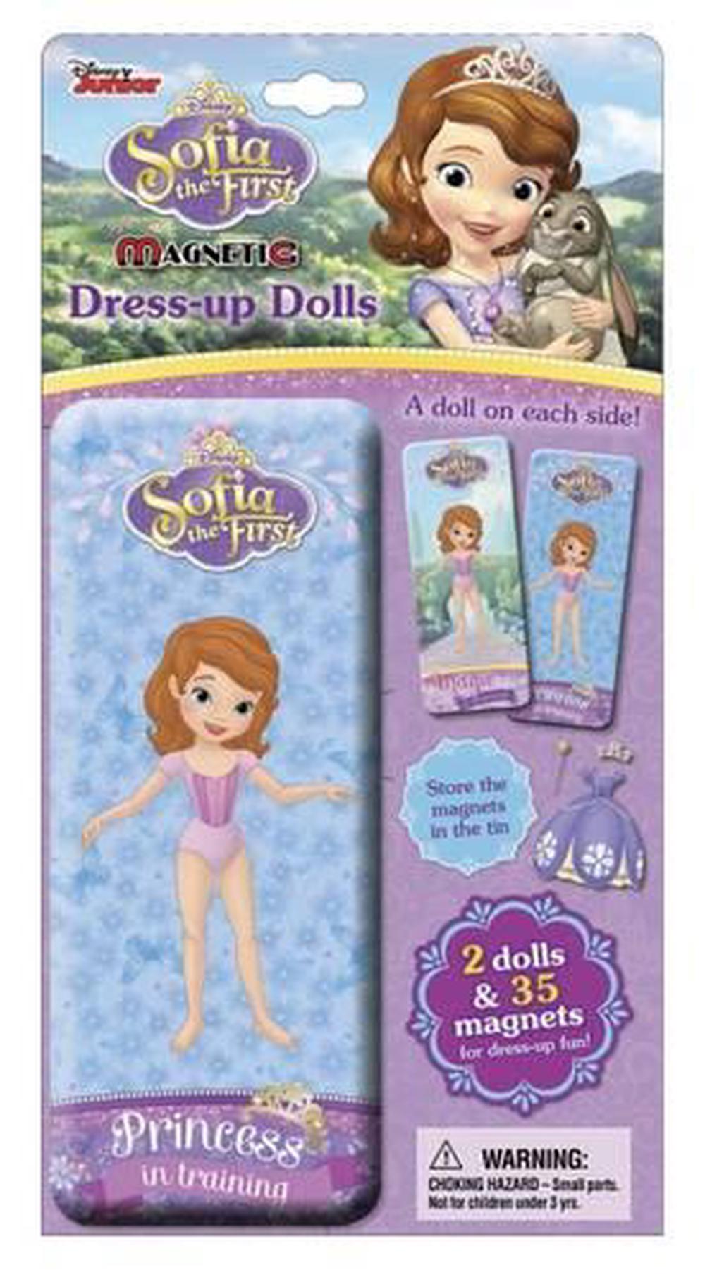 sofia the first magnetic dress up