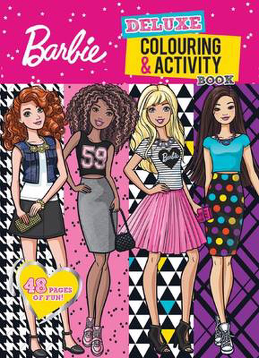 Barbie cheap activity book