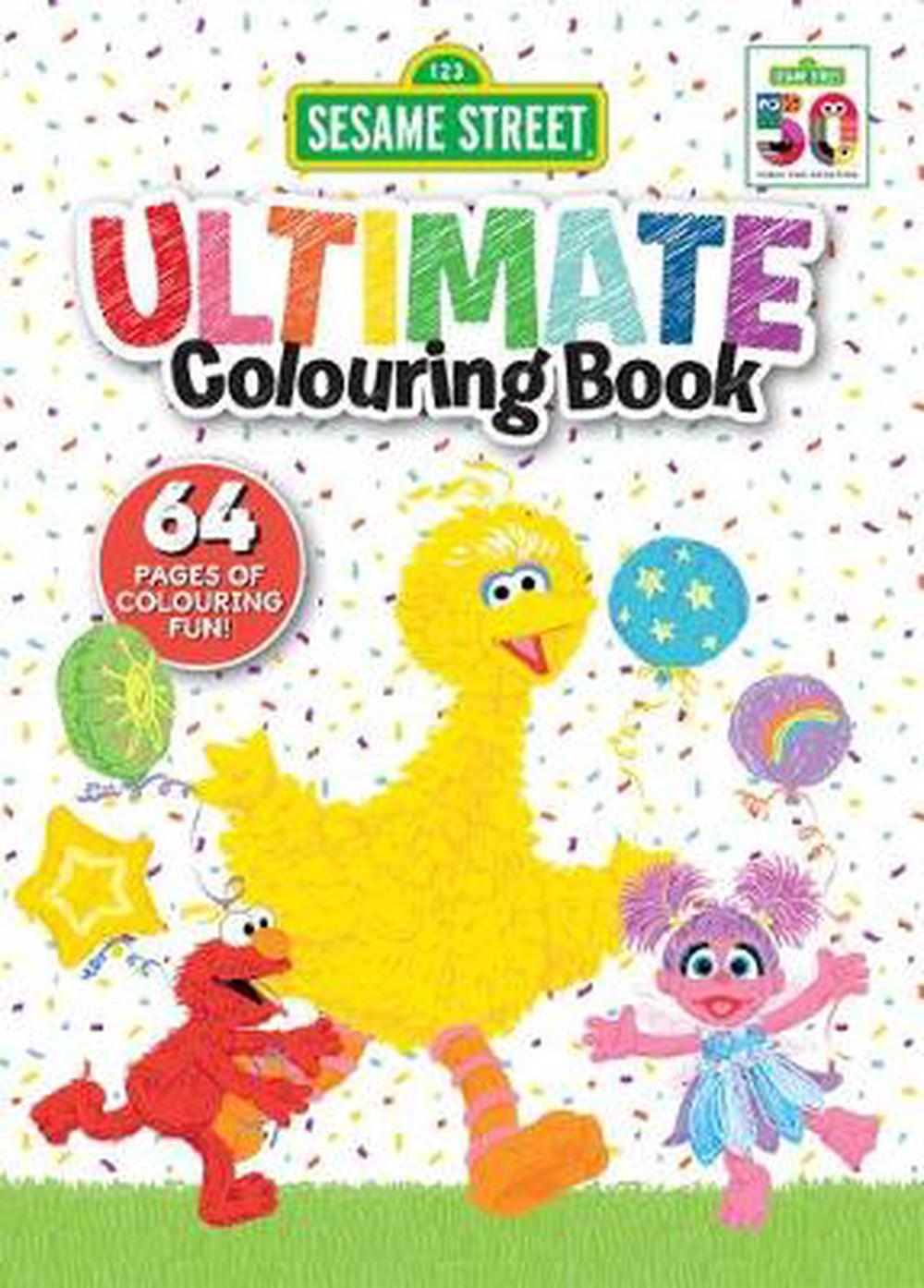 Sesame Street: Ultimate Colouring Book, 9781743830956