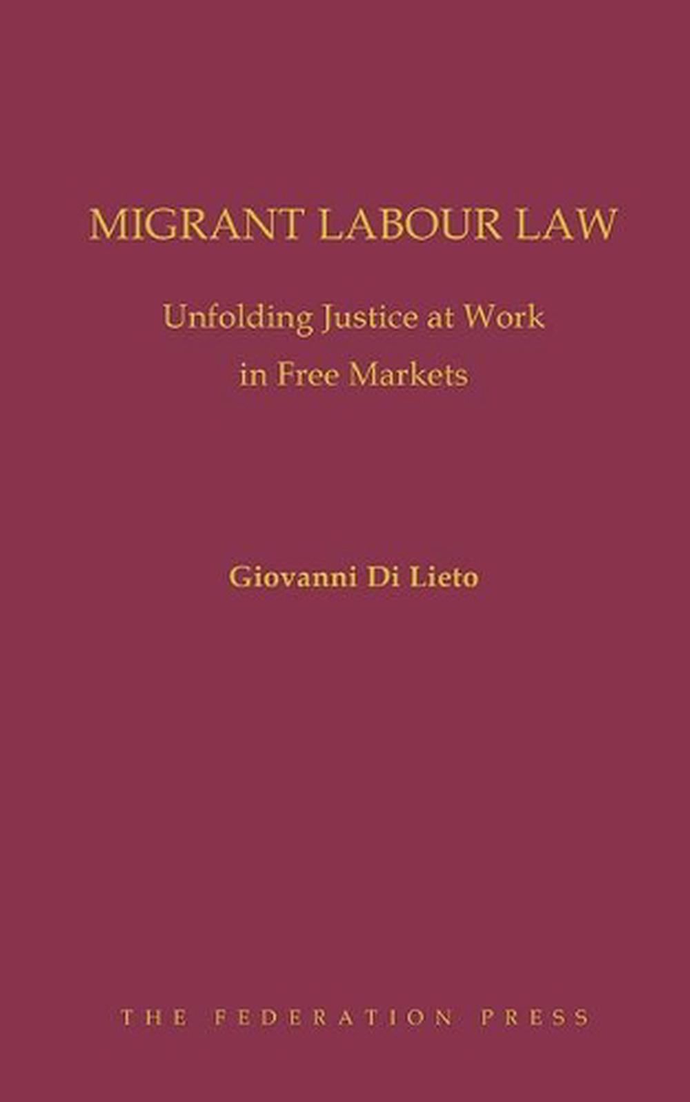 Migrant Labour Law, 9781760020644