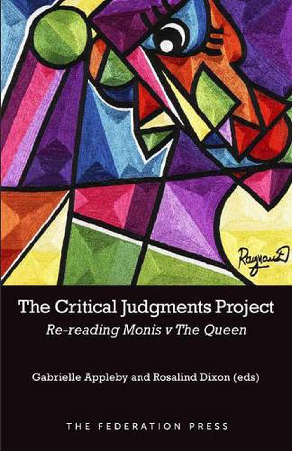 The Critical Judgments Project, 9781760020750