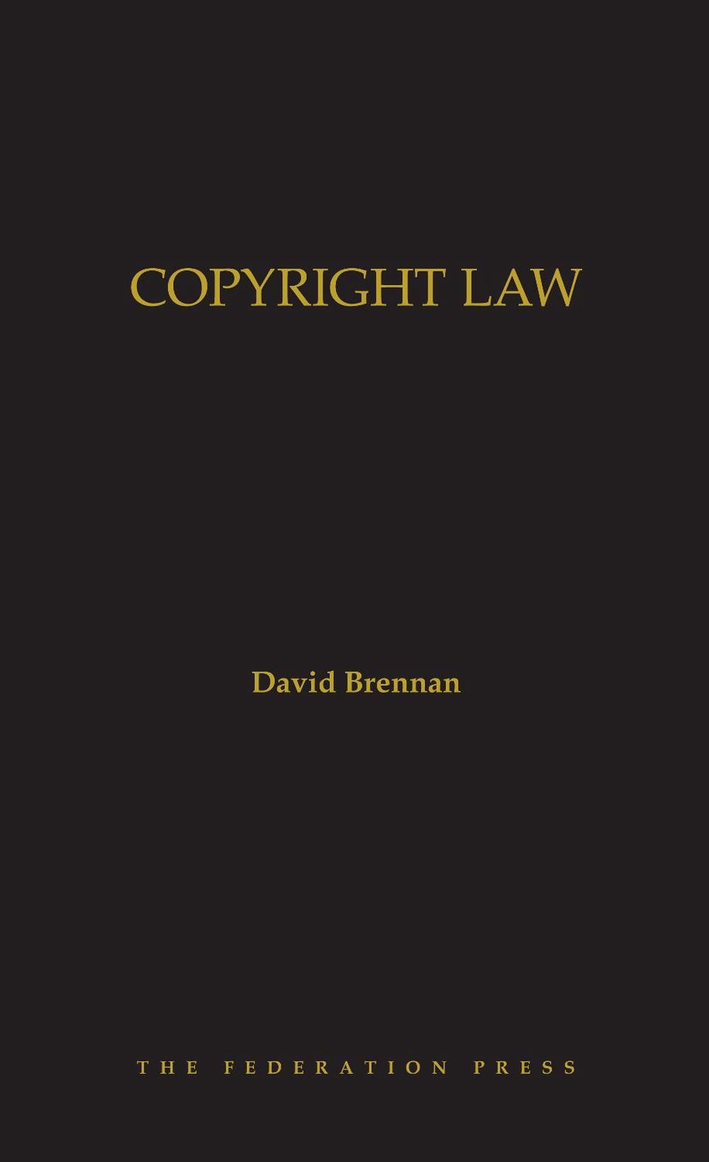 Copyright Law, 9781760023232