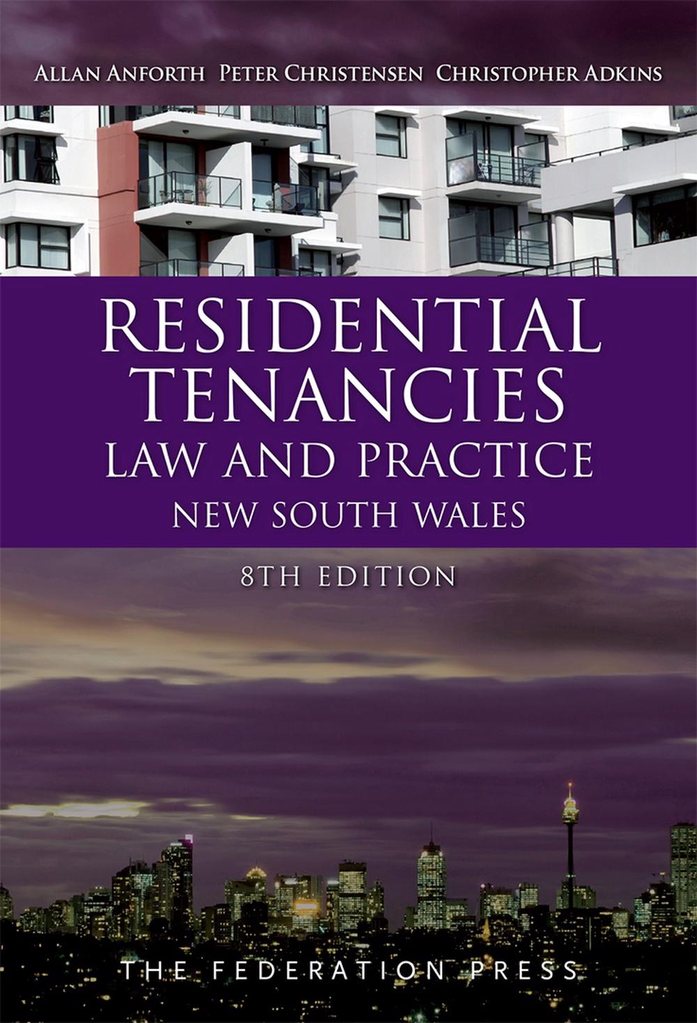 Residential Tenancies Law and Practice, 9781760023775