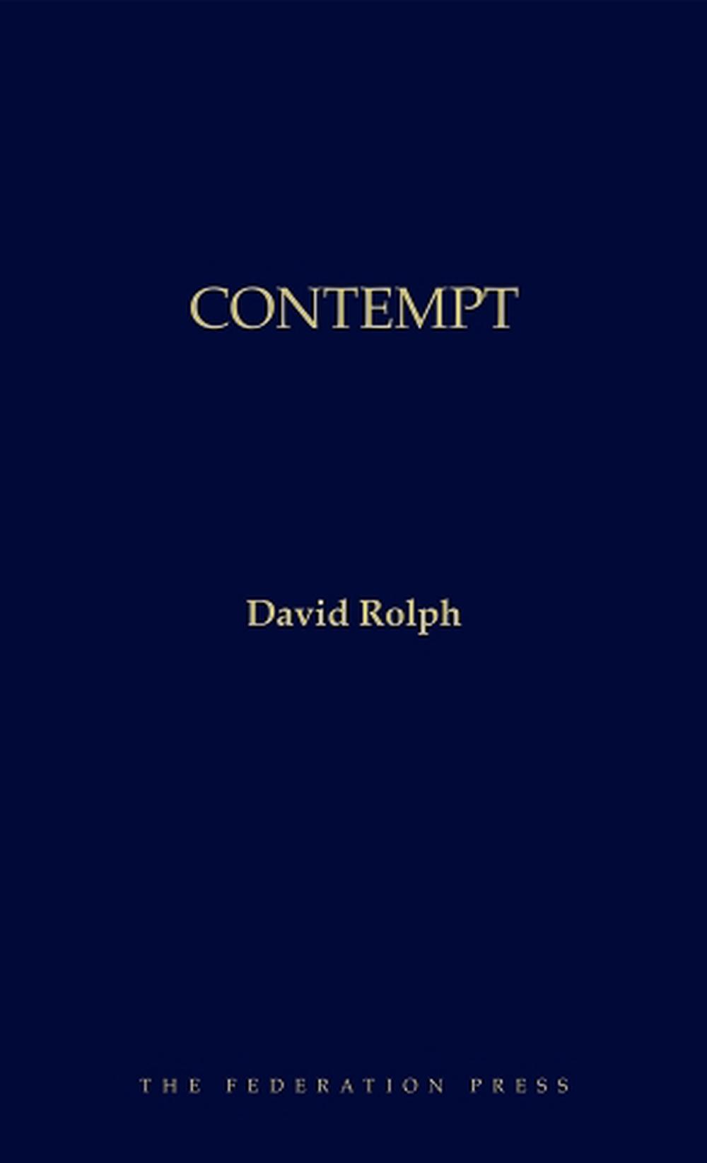 Contempt, 9781760024659