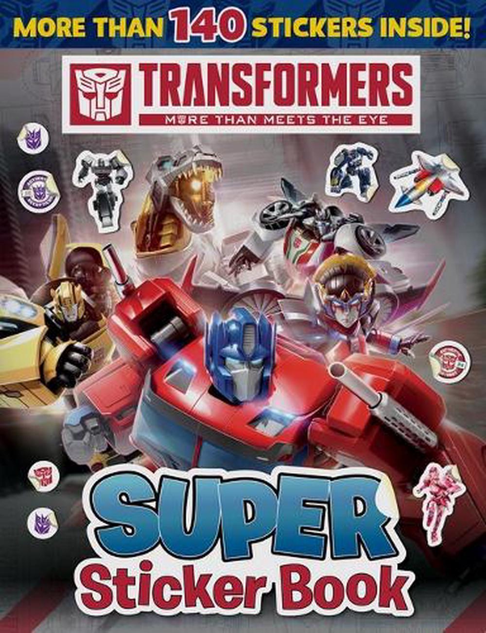 Transformers: Super Sticker Book (Hasbro), 9781760261429