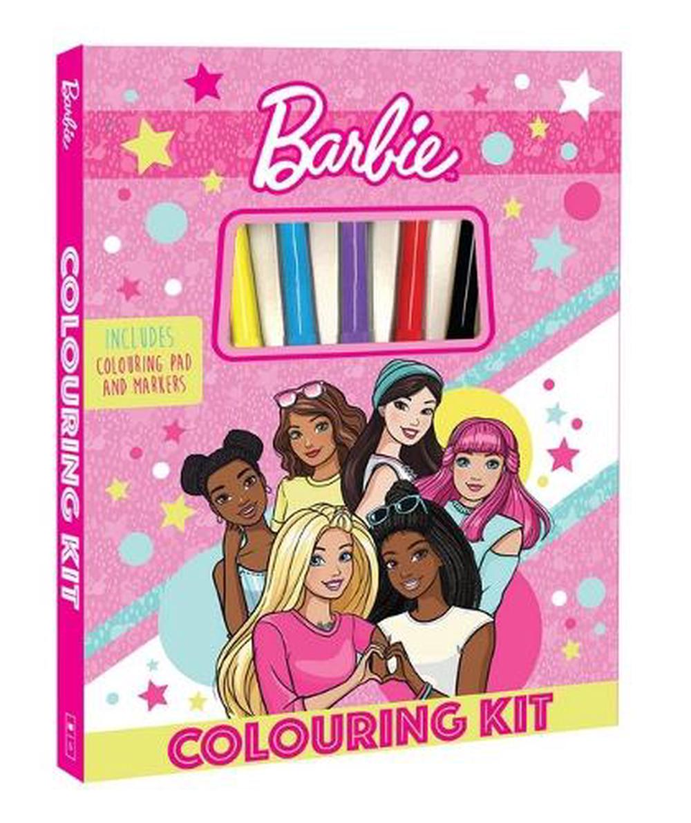 Barbie: Colouring Kit (Mattel), Hardcover, 9781760261689 | Buy online ...