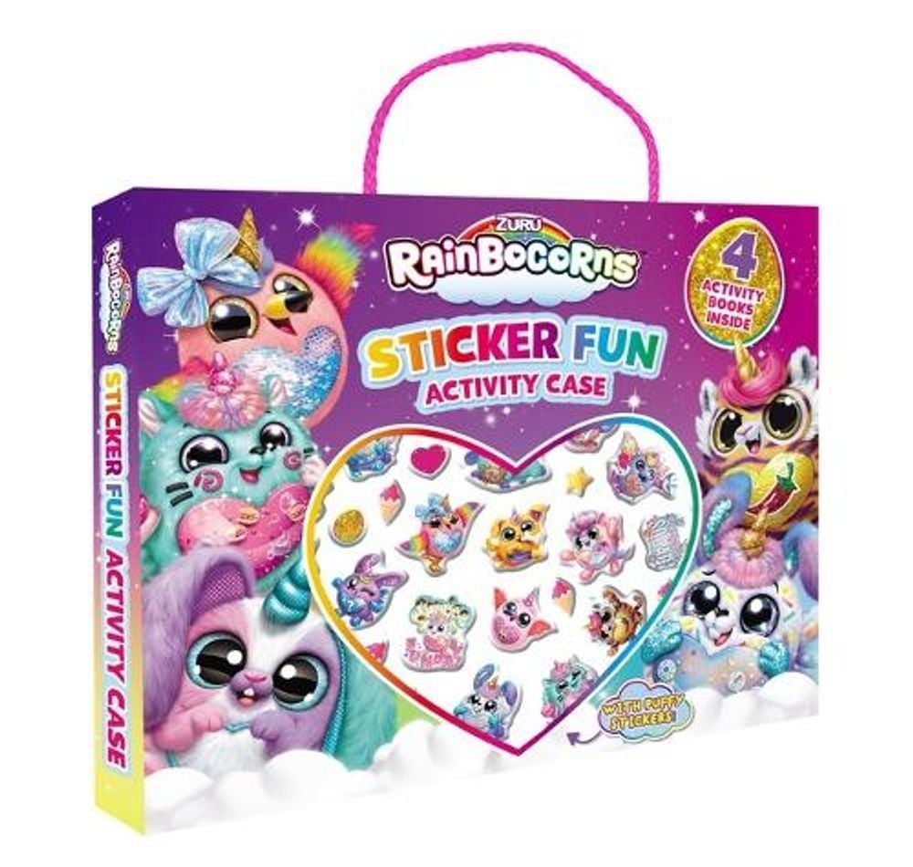 Rainbocorns: Puffy Sticker Fun Activity Case - ISBN: 9781760262518