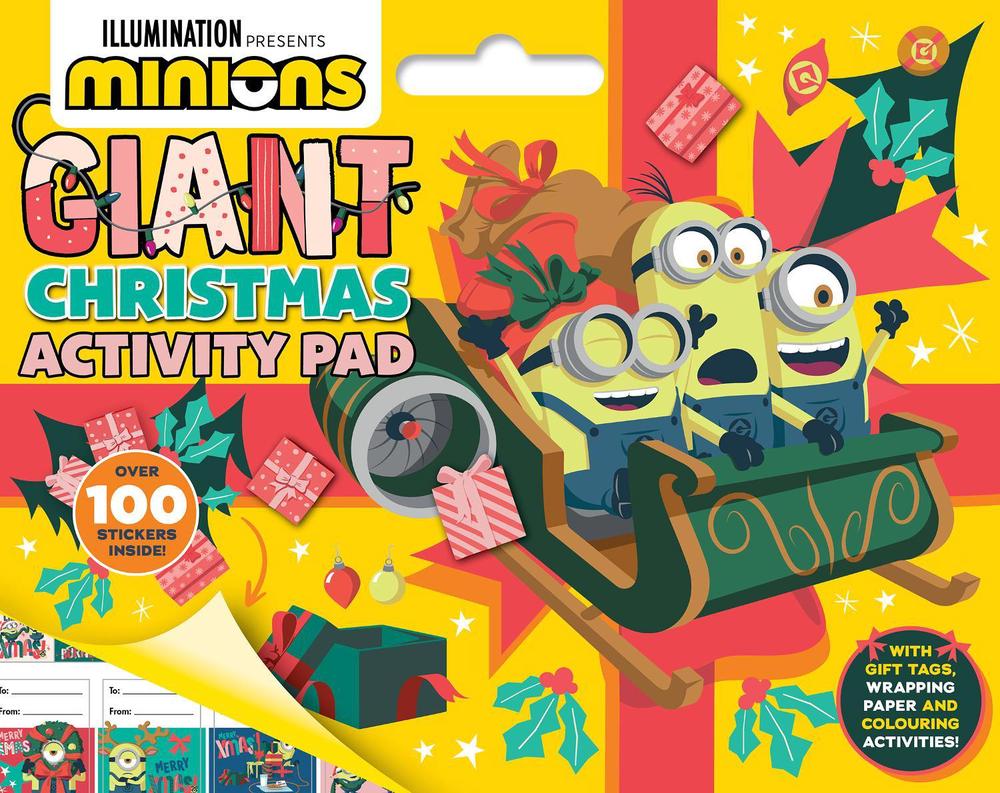 Minions Giant Christmas Activity Pad (Universal), Paperback
