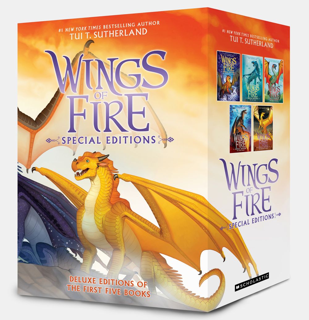 Wings Of Fire Special Editions: Deluxe Editions of the First Five Books by Tui T. Sutherland - ISBN: 9781760263584