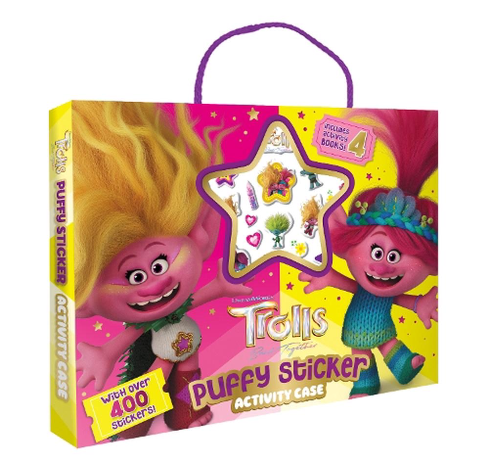 Trolls Band Together: Puffy Sticker Activity Case (Dreamworks ...