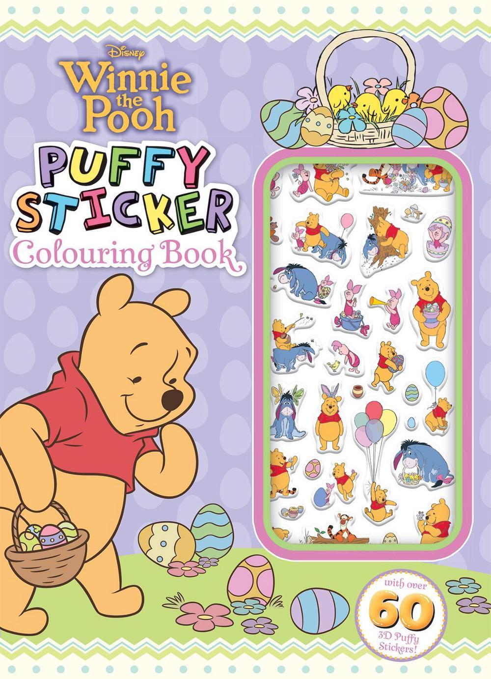 Winnie the Pooh: Easter Puffy Sticker Colouring Book (Disney) - ISBN: 9781760266462