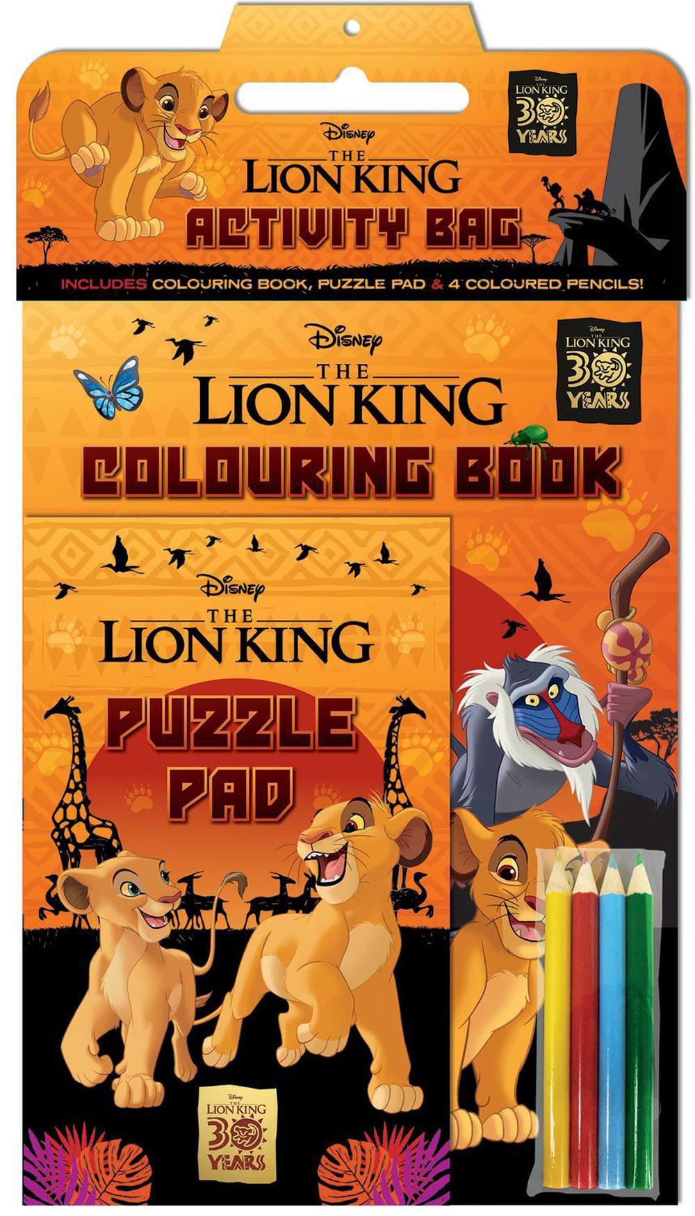The Lion King 30th Anniversary: Activity Bag (Disney), 9781760267322