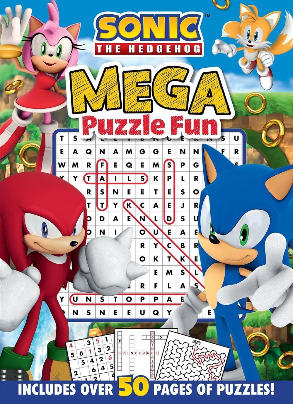 Sonic the Hedgehog: Mega Puzzle Fun (Sega) - ISBN: 9781760267650