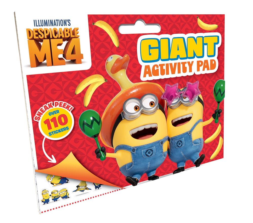Despicable Me 4: Giant Activity Pad (Universal), 9781760267933