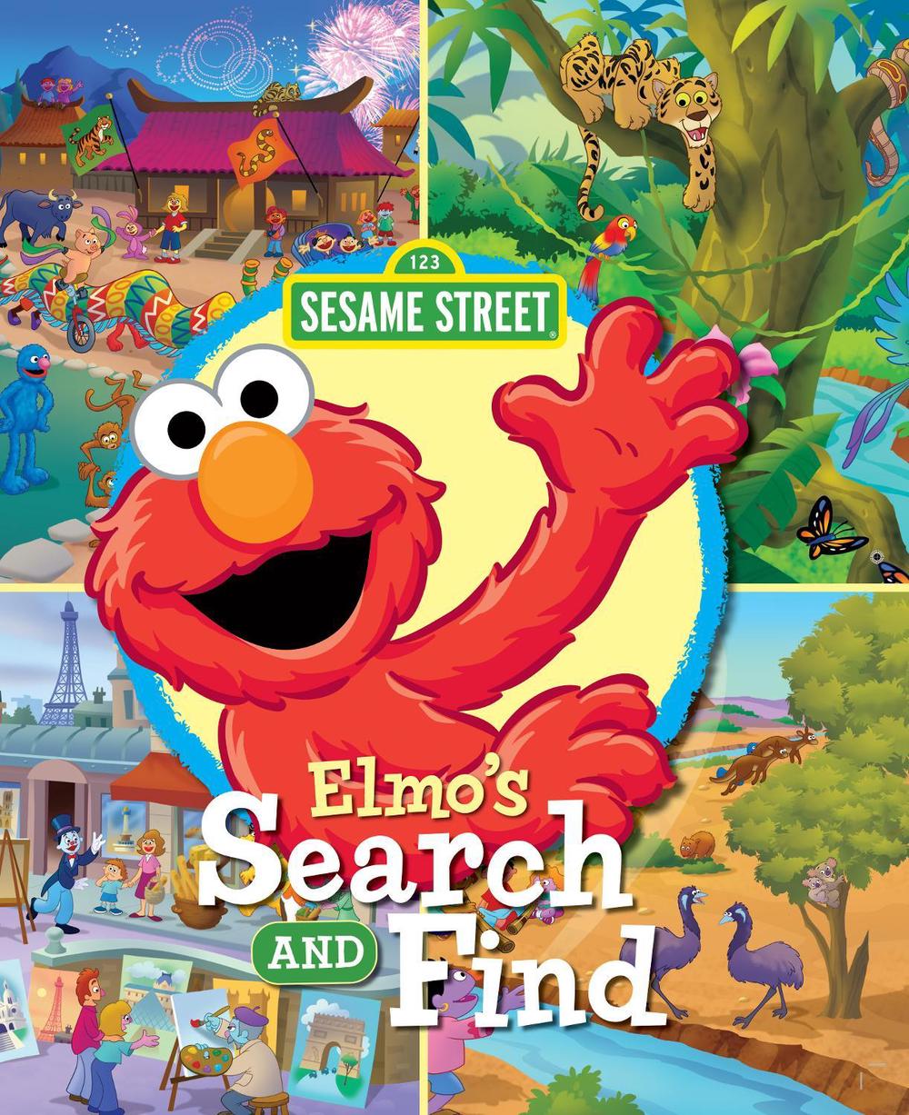 Elmo's Search and Find (Sesame Street), 9781760268701