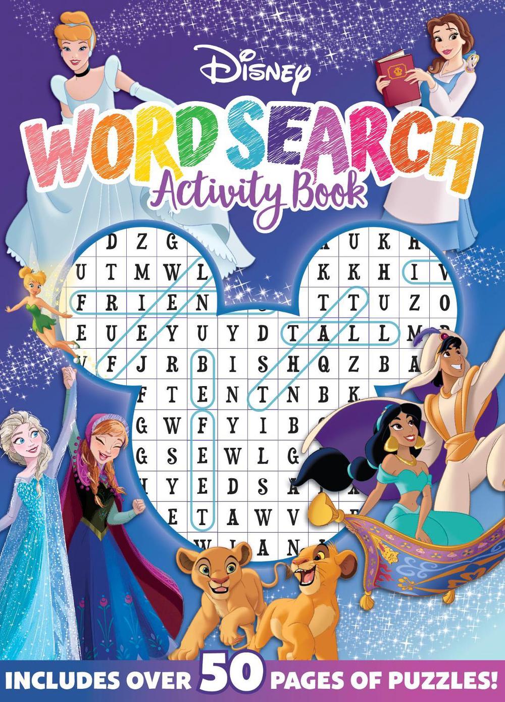 Disney: Word Search Activity Book, 9781760269746