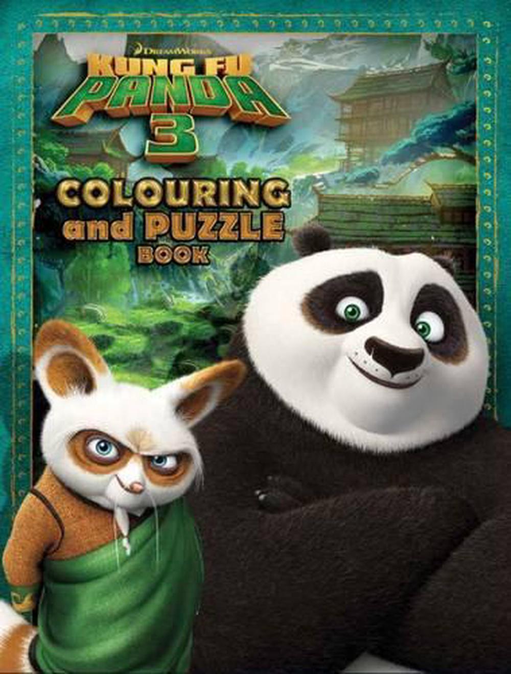 Kung Fu Panda 3 Colouring & Puzzle Book, 9781760401801
