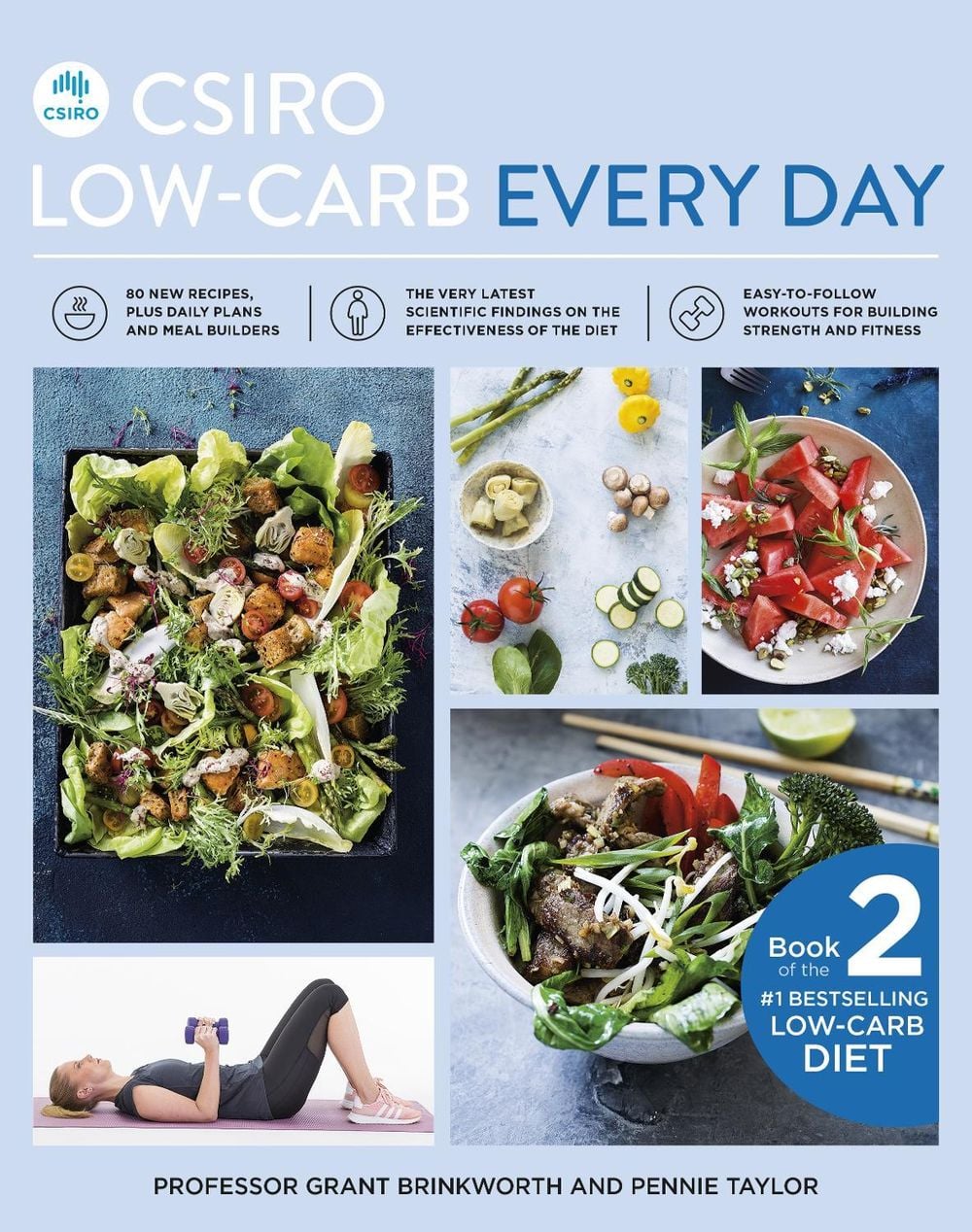 CSIRO Low-Carb Every Day by Grant Brinkworth - ISBN: 9781760554545