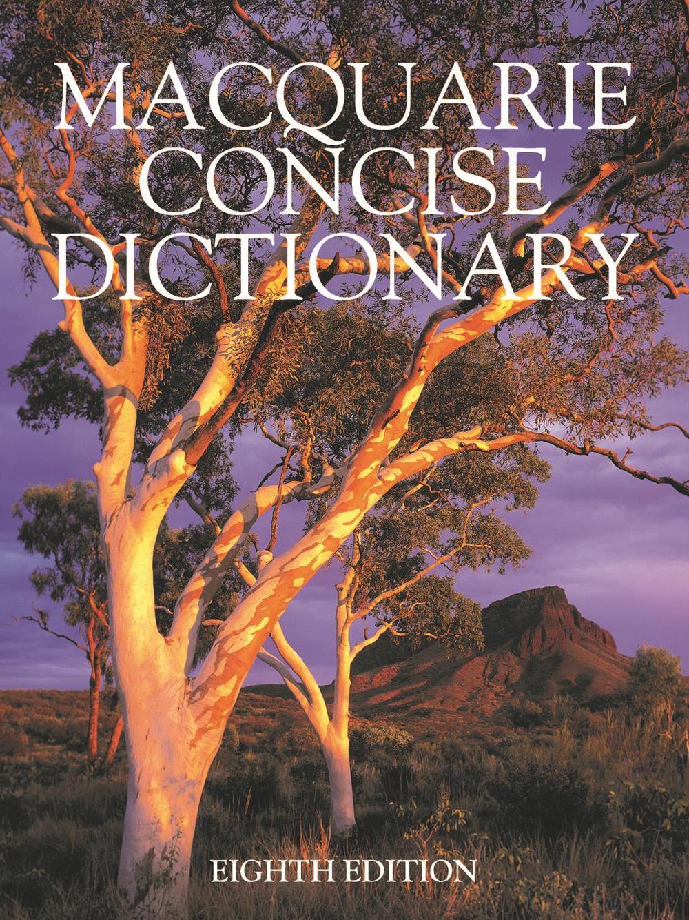 Macquarie Concise Dictionary Eighth Edition, 9781760556600