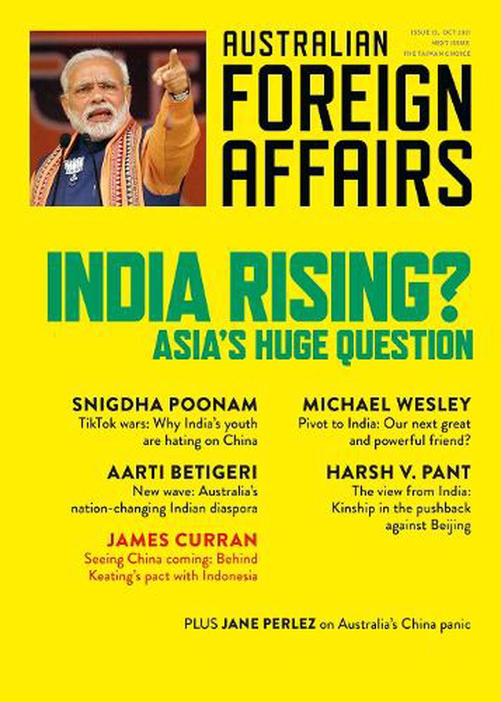 India Rising?: Asia's Huge Question, 9781760642129