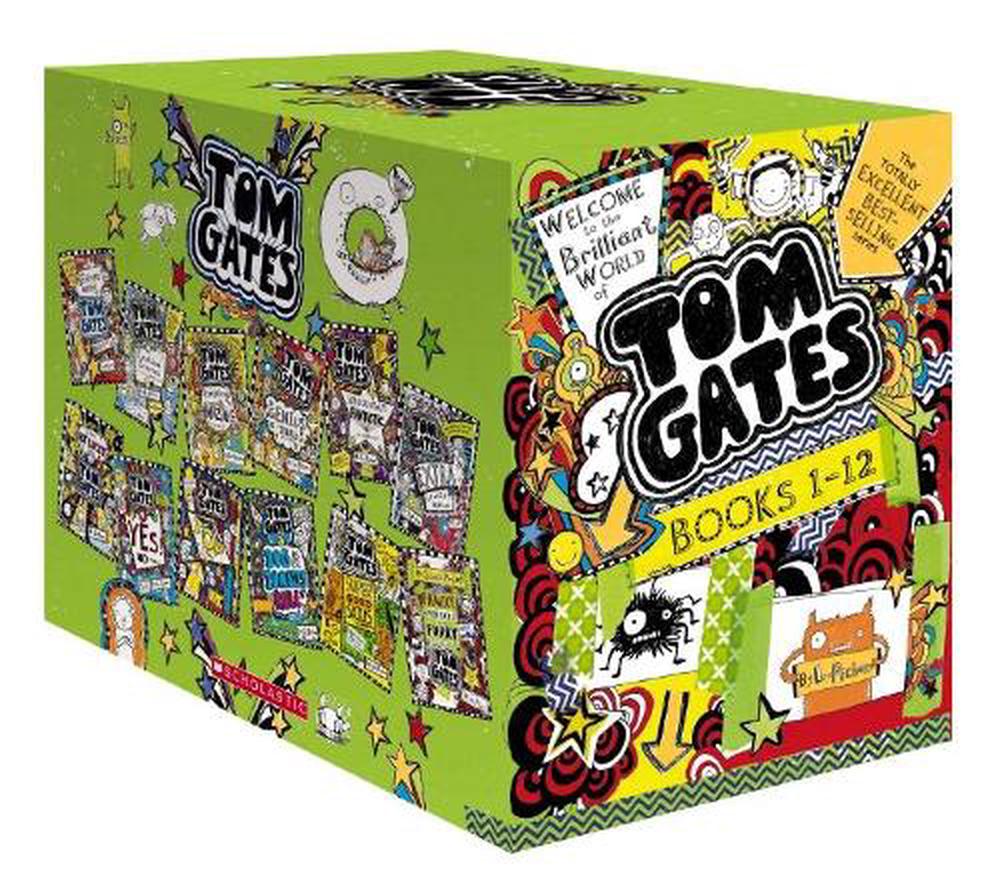 Welcome to the Brilliant World of Tom Gates Books 1-12 by Liz Pichon ...