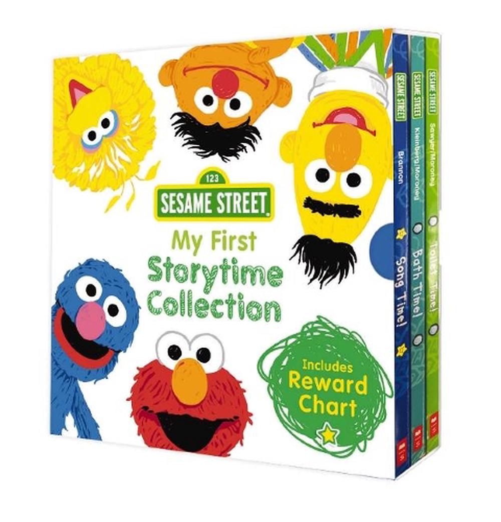 Sesame Street: My First Storytime Collection + Reward Chart, Board 