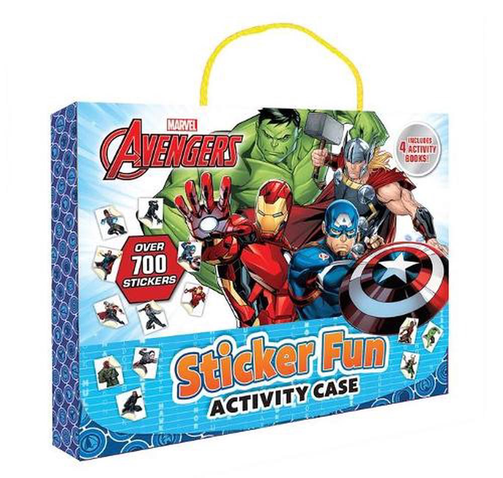 Avengers: Sticker Fun Activity Case (Marvel), Novelty