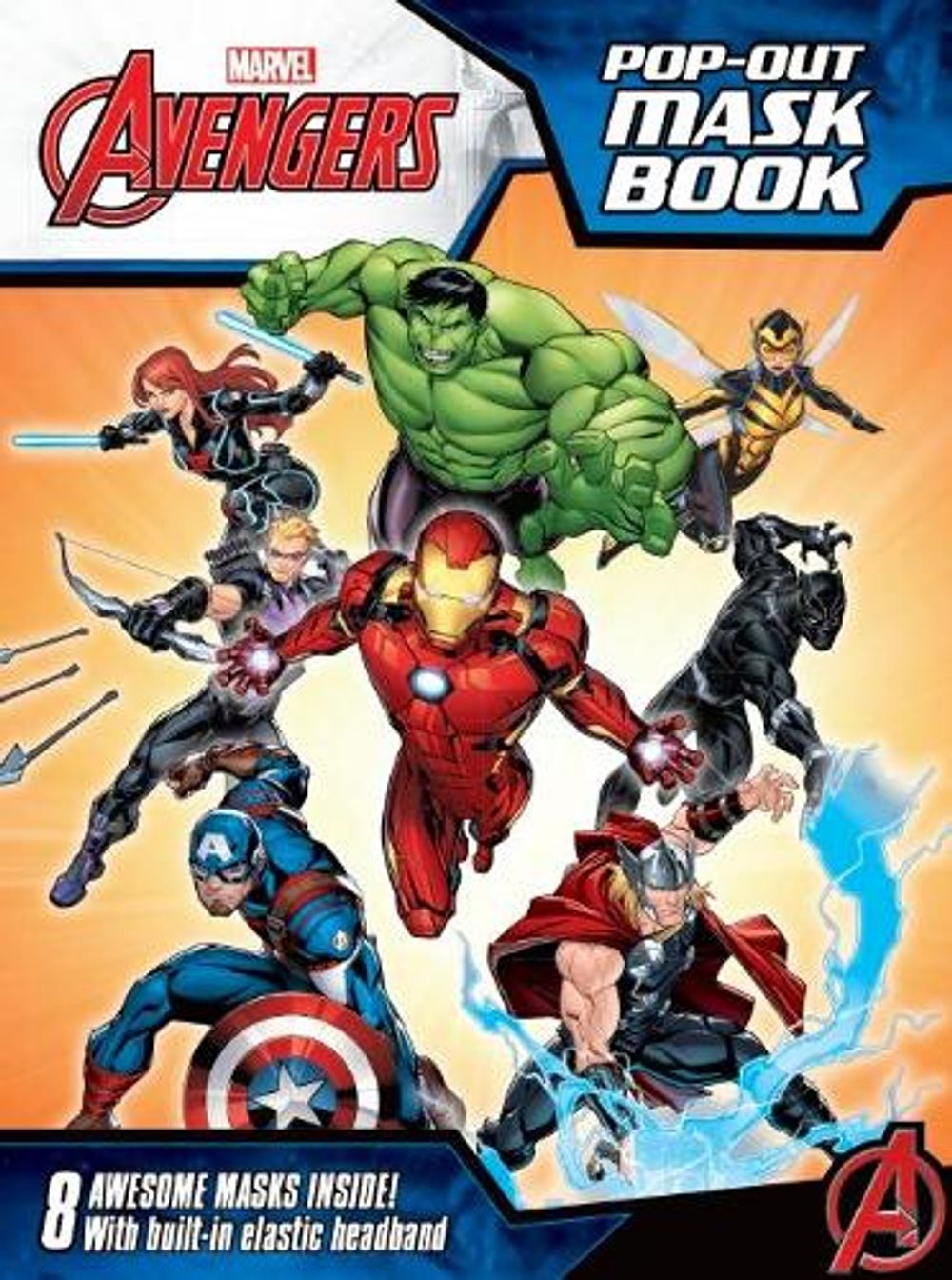 Marvel Avengers: Pop-Out Mask Book by Aaron Ehasz, Paperback ...