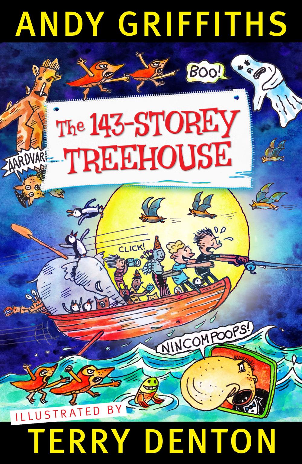 The 143Storey Treehouse by Andy Griffiths, Paperback, 9781760786236