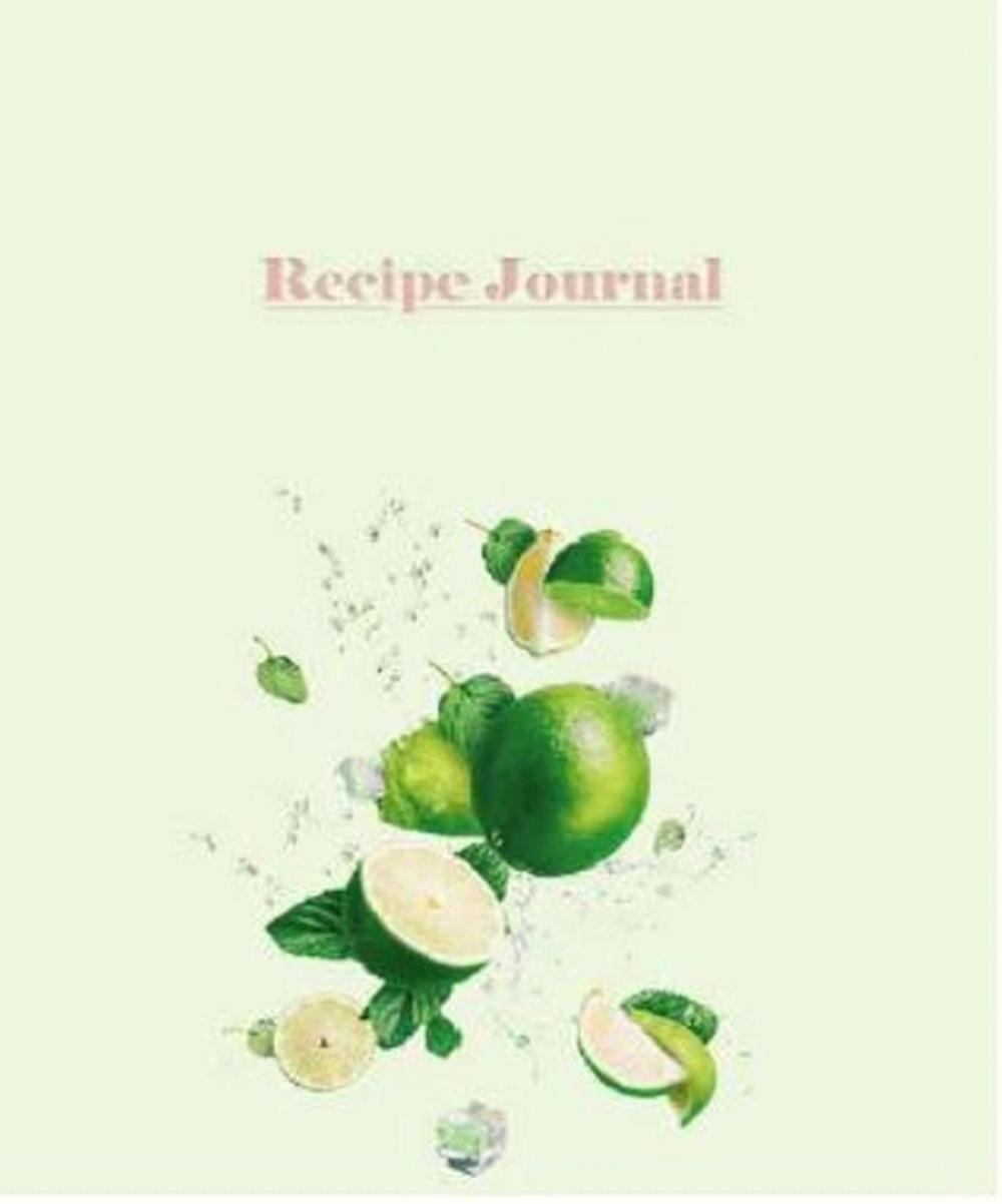New Holland Publishers Publishers Recipe Journal Limes and Ice, 9781760795023