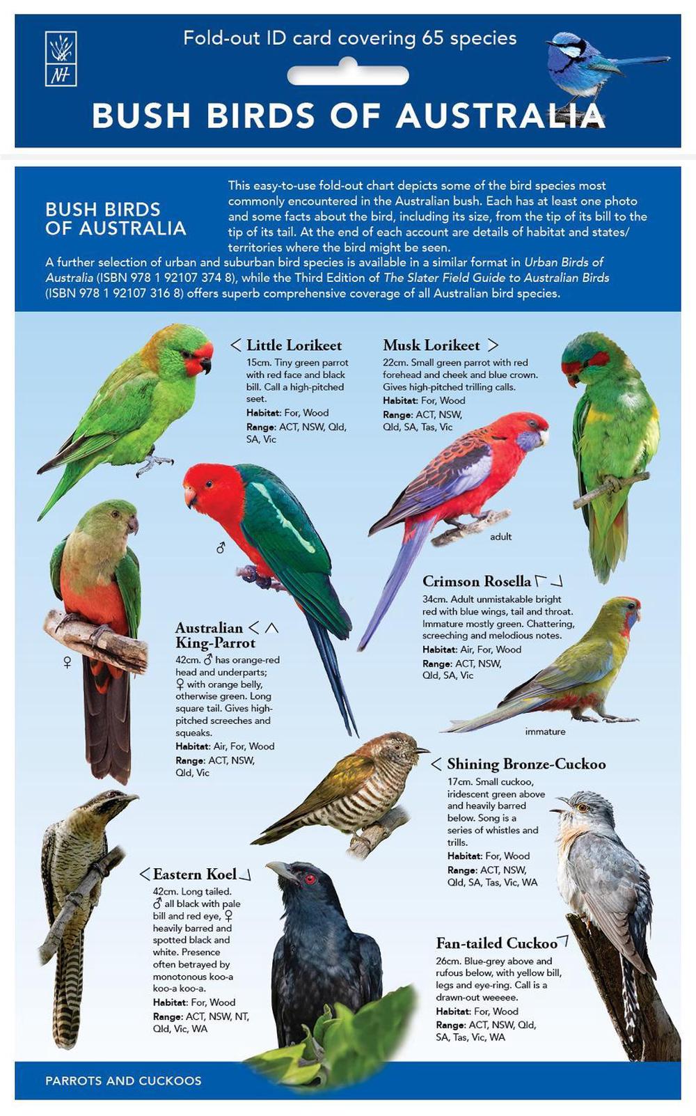 Bush Birds of Australia, 9781760796242