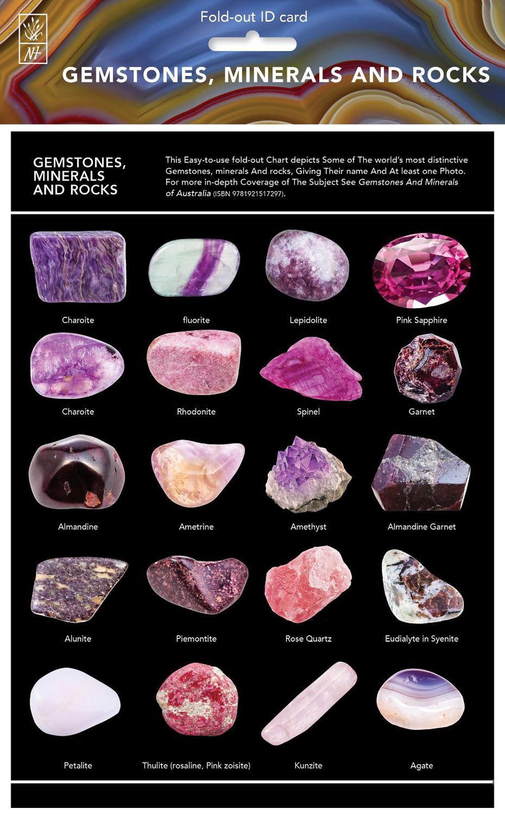 Gemstones, Minerals and Rocks, 9781760796419